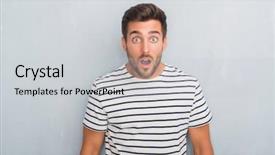  Presentation with future navy ship - Colorful slide deck enhanced with grey grunge wall wearing navy backdrop and a light gray colored foreground