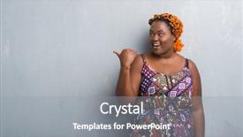  Presentation with african american students - Audience pleasing PPT theme consisting of grey grunge wall wearing orange backdrop and a gray colored foreground