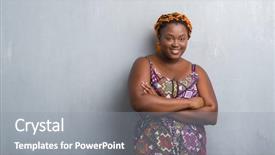  Presentation with breastfeeding and african american - Presentation enhanced with grey grunge wall wearing orange background and a gray colored foreground