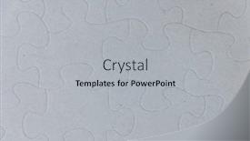  Presentation with education puzzle - Theme with grey-jigsaw-puzzle-using background and a light gray colored foreground