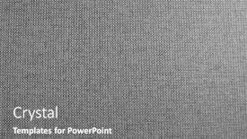  Presentation with linen - Amazing presentation design having grey-linen-textile-texture-background backdrop and a gray colored foreground