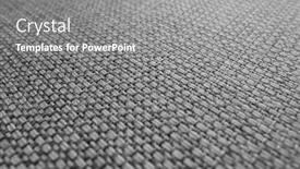  Presentation with linen - Slide set enhanced with grey-linen-textile-texture-background background and a gray colored foreground