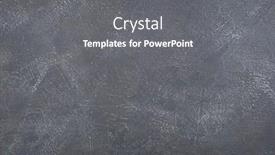  Presentation with concrete - Cool new PPT layouts with grey-or-gray-stone-wall backdrop and a gray colored foreground