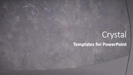  Presentation with concrete - Presentation theme with grey-or-gray-stone-wall background and a gray colored foreground