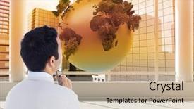  Presentation with composite material glass fiber - Beautiful slide deck featuring flame proof - burning paper letters closeup envelopes backdrop and a tawny brown colored foreground