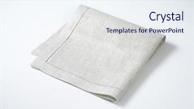  Presentation with grey - Slide deck enhanced with grey place mat on white background and a sky blue colored foreground