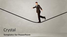  Presentation with elegan - Theme featuring grey urban wall background environment background and a light gray colored foreground