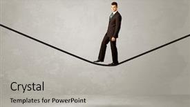  Presentation with elegan - Audience pleasing slide deck consisting of grey urban wall background environment backdrop and a light gray colored foreground