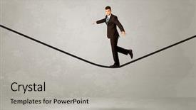  Presentation with elegan - Audience pleasing PPT theme consisting of grey urban wall background environment backdrop and a light gray colored foreground