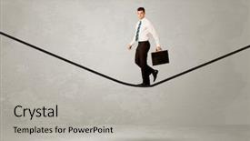  Presentation with elegan - Presentation design with grey urban wall background environment background and a  colored foreground