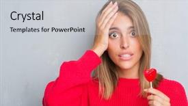  Presentation with open bible over grunge sandstone - Beautiful theme featuring grey wall eating red heart backdrop and a light gray colored foreground