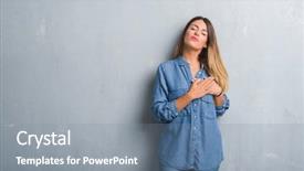  Presentation with open bible over grunge sandstone - Slide set featuring grey wall wearing denim outfit background and a  colored foreground