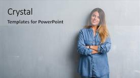  Presentation with open bible over grunge sandstone - Presentation theme having grey wall wearing denim outfit background and a  colored foreground