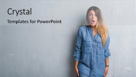  Presentation with open bible over grunge sandstone - Theme featuring grey wall wearing denim outfit background and a  colored foreground