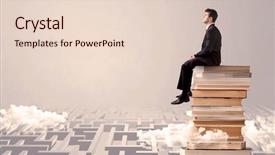  Presentation with pile geotechnical engineering - PPT layouts with grey wall with clouds labirynth background and a  colored foreground