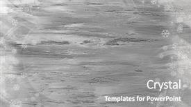  Presentation with effect - Cool new presentation theme with grey wooden background with snow effect backdrop and a gray colored foreground