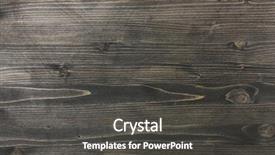  Presentation with old wood - Slide set enhanced with grey wooden background background and a dark gray colored foreground