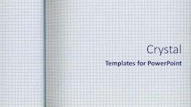  Presentation with partchment paper texture - Audience pleasing slides consisting of grid-paper-texture-useful backdrop and a sky blue colored foreground