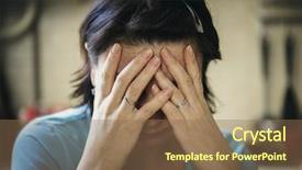  Presentation with depression - Amazing slide deck having grief - depression lomo effect backdrop and a violet colored foreground