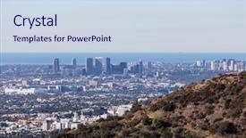  Presentation with pacific - Beautiful PPT layouts featuring griffith park trails century backdrop and a sky blue colored foreground