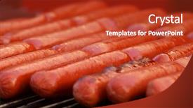  Presentation with employment fair - Cool new presentation design with run boy in winter wood backdrop and a light gray colored foreground