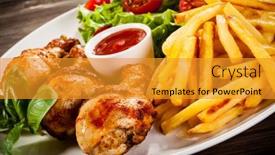  Presentation with grilled chicken - 