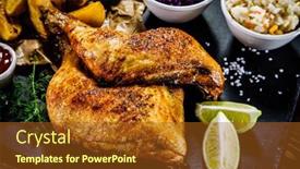  Presentation with grilled chicken - 