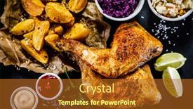  Presentation with grilled chicken - 