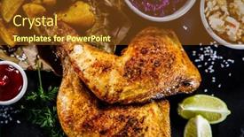  Presentation with grilled chicken - 