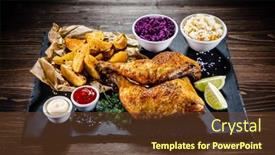  Presentation with grilled chicken - 