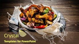  Presentation with grilled chicken - 