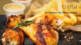  Presentation with french fries - 