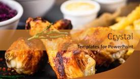  Presentation with french fries - 