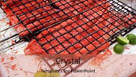  Presentation with mayan - Amazing slide deck having grilled fish fillet red achiote sauce tikinchik mayan mexico recipe backdrop and a coral colored foreground