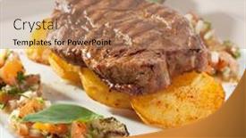  Presentation with foods - 