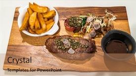  Presentation with storage and drying of grain - Presentation theme featuring grilled grain fed grilled australian background and a  colored foreground