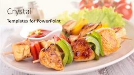  Presentation with grilled - 