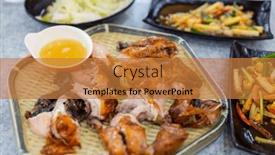  Presentation with grilled chicken - 