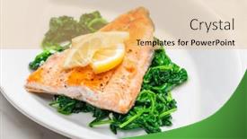  Presentation with spinach - 