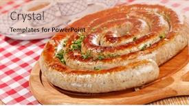  Presentation with sausages - 