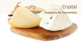  Presentation with salmon grilled fish salmon grilled - Theme having grilled-sea-fish-salmon background and a cream colored foreground