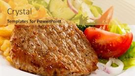  Presentation with steaks - 