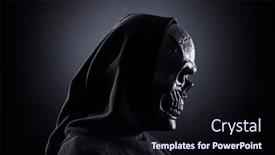  Presentation with grim reaper - Cool new slide set with grim-reaper-in-the-dark backdrop and a wine colored foreground