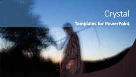  Presentation with grim reaper - PPT theme consisting of grim-reaper-the-death-itself background and a teal colored foreground