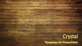  Presentation with vintage - PPT theme with grime - vintage stained wooden wall background background and a tawny brown colored foreground