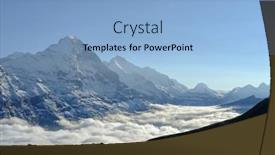  Presentation with switzerland - PPT theme with grindelwald-switzerland-landscape background and a light blue colored foreground