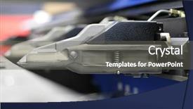  Presentation with precision - Amazing presentation design having working construction on the building backdrop and a light gray colored foreground.