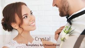  Presentation with white brick wall - 