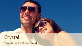  Presentation with rural tourism people adventure - Audience pleasing slide deck consisting of groom wears - love travel tourism people backdrop and a cream colored foreground