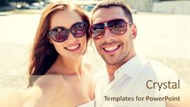 Presentation with dating - Cool new PPT layouts with groom wears - love wedding summer dating backdrop and a cream colored foreground